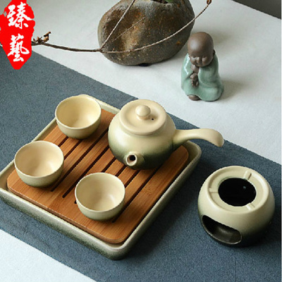 臻藝茶具套裝四方竹葉青 禪意與品茗的藝術融合